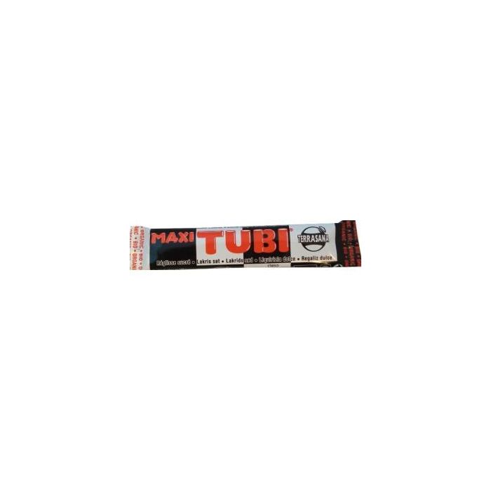 TERRASANA Regaliz Dulce Maxi Tubi 28Gr 24 Uds. Vegan