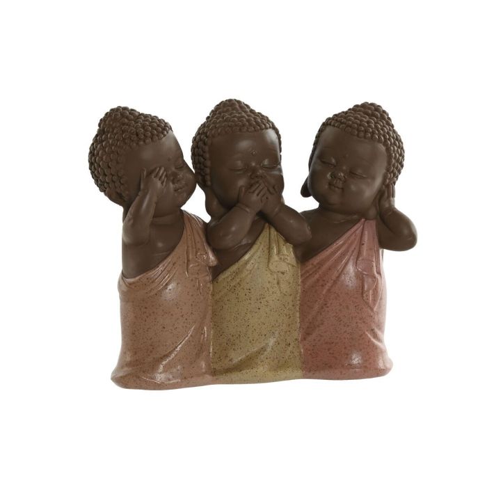 Figura Oriental DKD Home Decor Coral Lima 6 x 13 x 15.5 cm