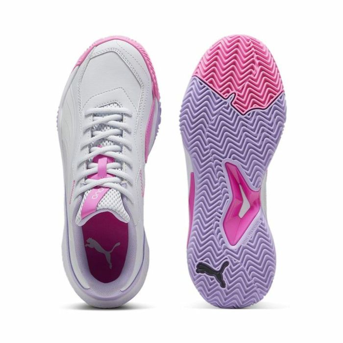 Zapatillas Deportivas Mujer Puma Nova Smash Blanco Ciruela 5