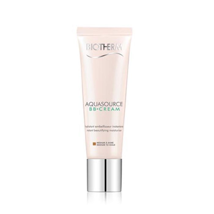 Biotherm Aquasource BB Cream SPF15 Medium to Gold, Hidratante y Corrector, Acabado Natural y Radiante, 30 ml