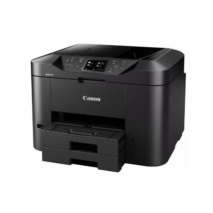 Canon 0958C009 Impresora Multifunción 4 en 1 MAXIFY MB2750 para Oficina. WiFi, Fax, Dúplex, ADF 50h, 500 hojas, Ethernet, Pantalla Táctil. Negra 1