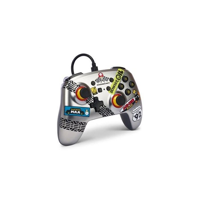 Power A NSGP0145-01 Mando con Cable Mejorado para Nintendo Switch - Diseño Mario Kart, Botones Asignables, Auriculares 6 Power A NSGP0145-01 Mando con Cable Mejorado para Nintendo Switch - Diseño Mario Kart, Botones Asignables, Auriculares 6