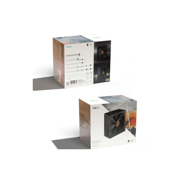 TooQ Fuente de Alimentación TQHELIOS-750SP 750W 80 Plus Bronze Ventilador 12cm 4