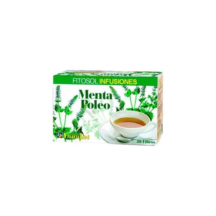 FITOSOL Infusión Poleo Menta, Apoyo Digestivo, con 20 filtros