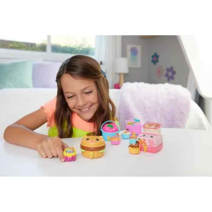 Polly Pocket Caja Sorpresa Del Asistente Del Chef Con Accesorios, Minifigura Y Vehículo 2