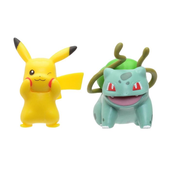 Pokemon 63227221 Figuras de Combate, Pack con 2 Figuras de 5 cm y 1 Figura de 8 cm Articuladas para +5 Años 0 Pokemon 63227221 Figuras de Combate, Pack con 2 Figuras de 5 cm y 1 Figura de 8 cm Articuladas para +5 Años 0