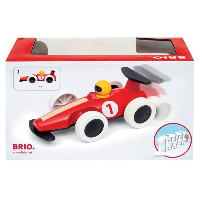 Gran auto de carreras con retrogrimación - Premier Age Awakening Toy -73123503087 - Brio World 4