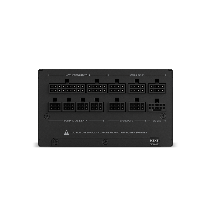 NZXT C850 Gold unidad de fuente de alimentación 850 W 24-pin ATX ATX Negro 3 NZXT C850 Gold unidad de fuente de alimentación 850 W 24-pin ATX ATX Negro 3