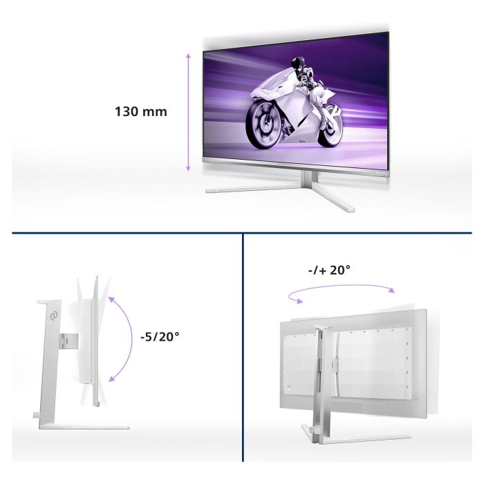 Philips 27M2N8500/00 Monitor Gaming QD OLED 26.5" 2560x1440 0.03 ms 360 Hz HDMI 2.1 DP 1.4 USB Negro 8