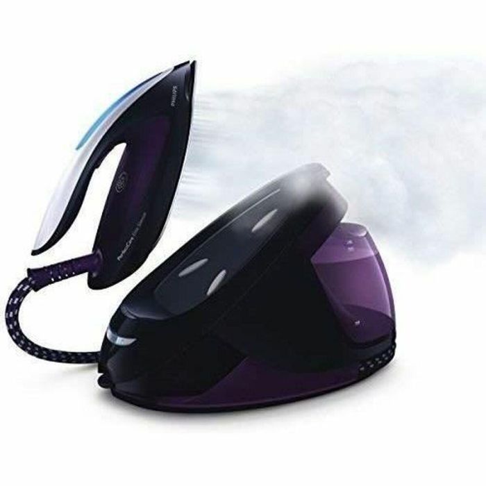 Philips GC9650/80 Generador de vapor PerfectCare Elite, 7.5 Bar, sin ajustes, 150g/min vapor continuo, 500g/min golpe de vapor, 2400W, Suela T-ionicGlide 2