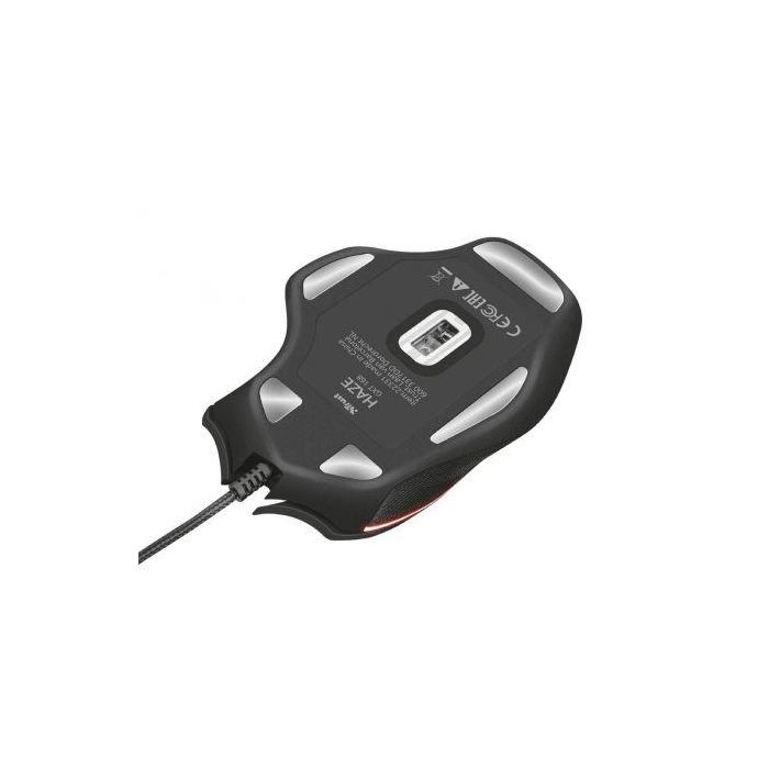 RATÓN TRUST GAMING GXT 168 HAZE - 4000PPP - 7 BOTONES (6 PROGRAMABLES) - 60 IPS - ILUMINACIÓN RGB - CABLE 170CM USB 4 RATÓN TRUST GAMING GXT 168 HAZE - 4000PPP - 7 BOTONES (6 PROGRAMABLES) - 60 IPS - ILUMINACIÓN RGB - CABLE 170CM USB 4