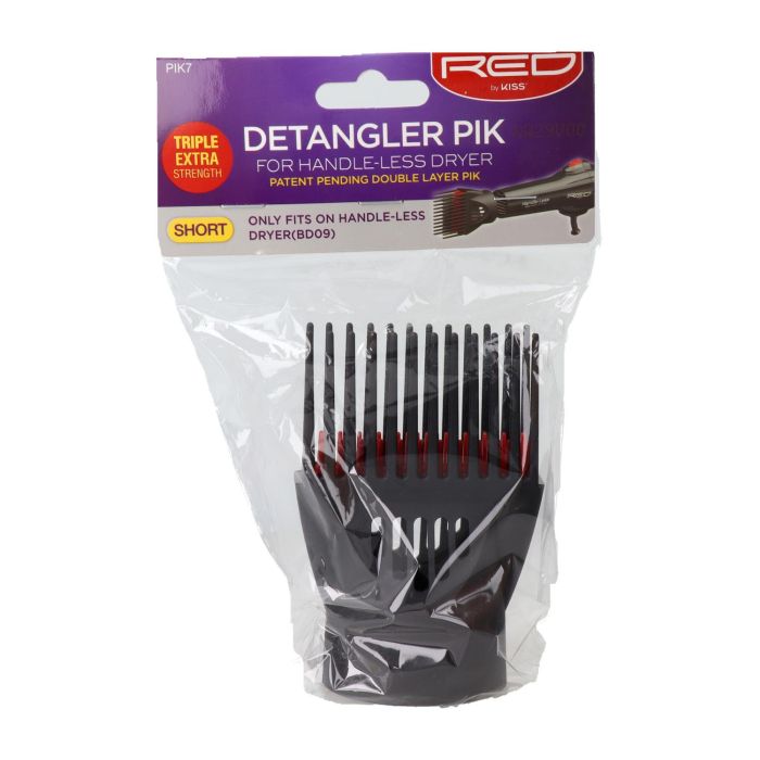 Red Kiss Detangler Short Pik For BD09 Peine Secador