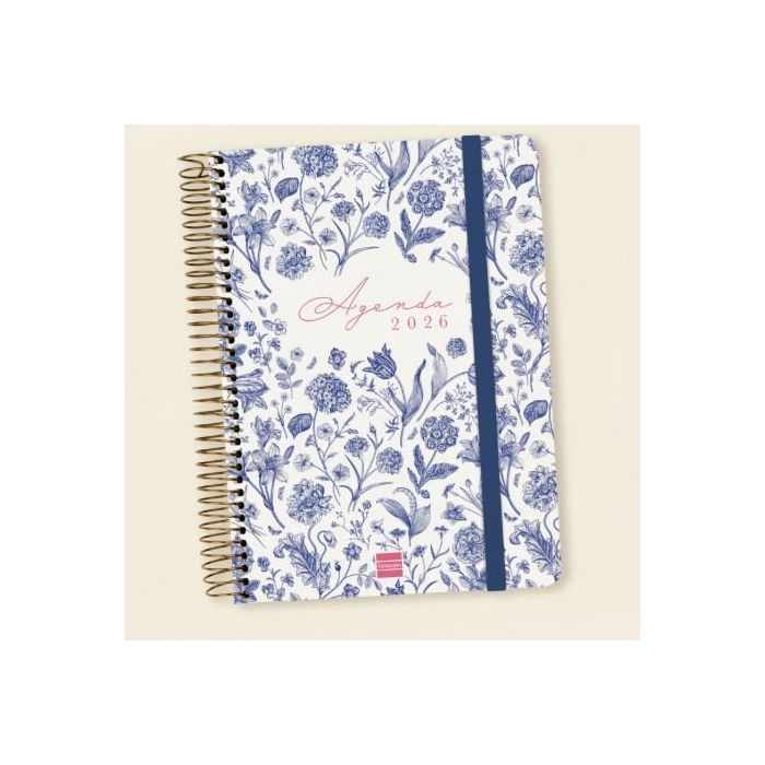 Finocam 627100126 Agenda Cloe E10-155X212 16 Meses Septiembre 2025 - Diciembre 2026 Semana Vista Horizontal Tapa Dura Azul 1 Finocam 627100126 Agenda Cloe E10-155X212 16 Meses Septiembre 2025 - Diciembre 2026 Semana Vista Horizontal Tapa Dura Azul 1