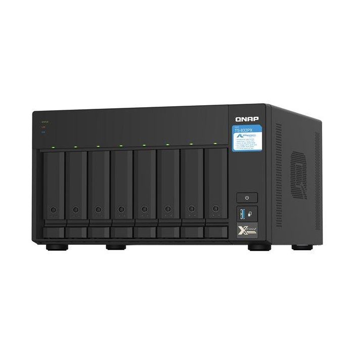 QNAP TS-832PX-4G NAS Torre 8 Bahías 4GB DDR4 2 QNAP TS-832PX-4G NAS Torre 8 Bahías 4GB DDR4 2