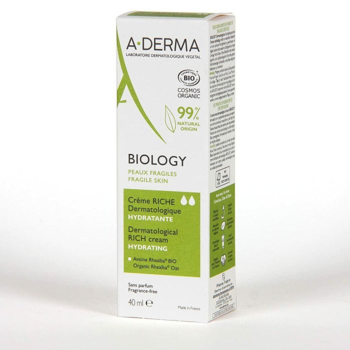 Aderma Biology Crème Riche Dermatologique 40 mL Crema Facial Nutritiva Piel Seca 1 Aderma Biology Crème Riche Dermatologique 40 mL Crema Facial Nutritiva Piel Seca 1