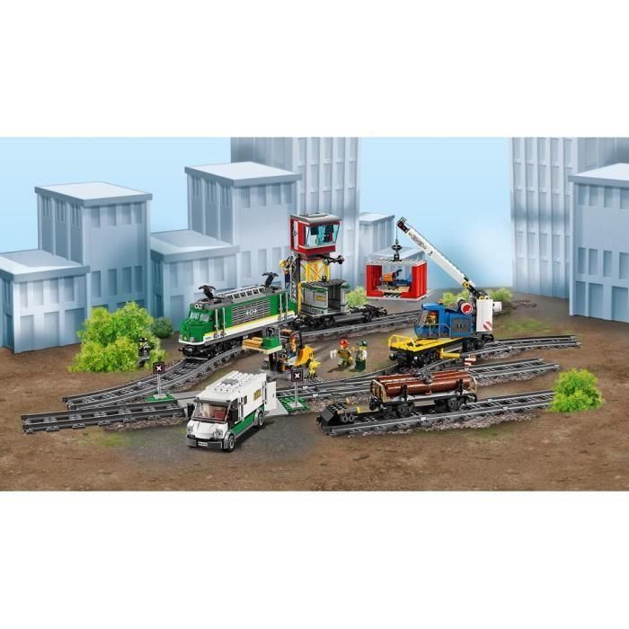 Lego City Tren Mercancias 1 Lego City Tren Mercancias 1