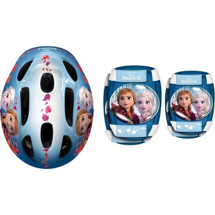 Casco combinado THE QUEEN OF SNOW II + Rodilleras + Coderas - Tamaño 50-56 cm 1