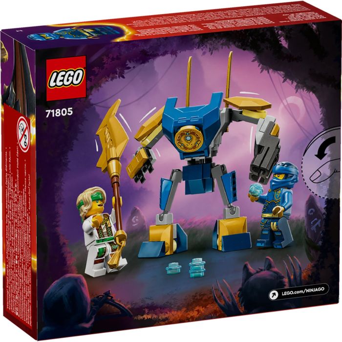 LEGO 71805 Pack de Combate: Meca de Jay Ninjago | Juguete de Construcción con Meca Articulado, Espada y Cañones, 4 Minifiguras 10 LEGO 71805 Pack de Combate: Meca de Jay Ninjago | Juguete de Construcción con Meca Articulado, Espada y Cañones, 4 Minifiguras 10