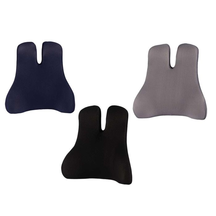 Cojín Espuma Memoria Lumbar Arte Regal 47x14x47 cm - Azul, Gris, Negro (6 Unidades) 1 Cojín Espuma Memoria Lumbar Arte Regal 47x14x47 cm - Azul, Gris, Negro (6 Unidades) 1