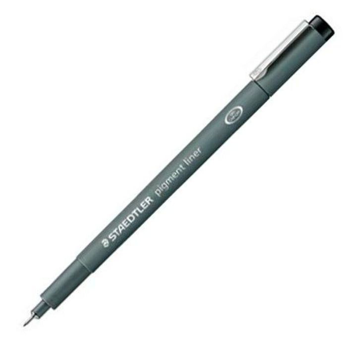 Rotuladores Staedtler Pigment Line Negro (10 Unidades) 1