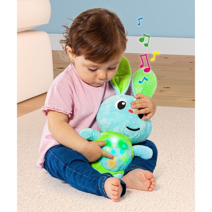 Molto 21542 Conejito Gusy Luz Friends Peluche suave con luces y sonido para bebés +6 meses 2 Molto 21542 Conejito Gusy Luz Friends Peluche suave con luces y sonido para bebés +6 meses 2