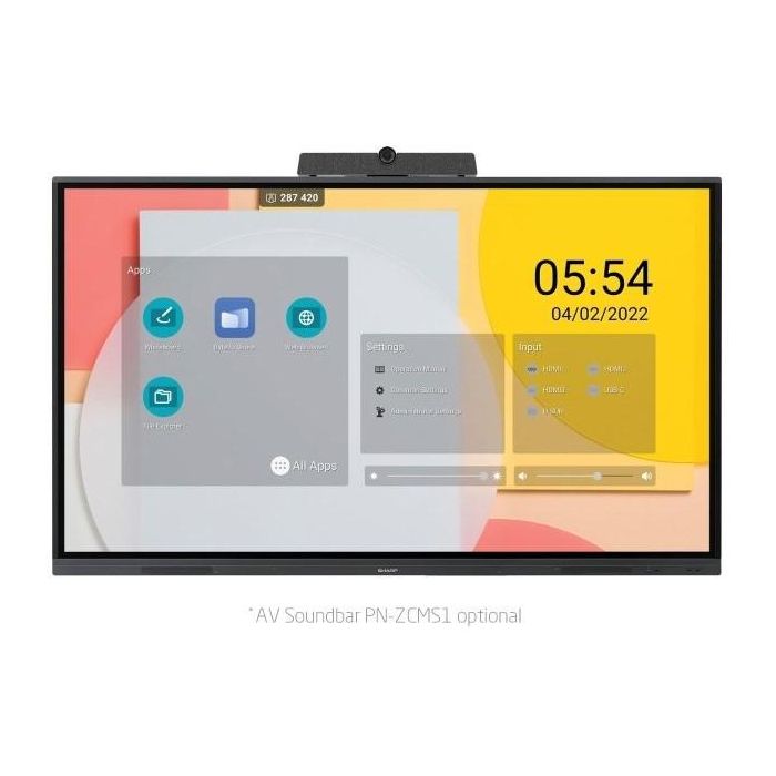 Sharp PN-L752B LED 75" 4K Ultra HD IPS Multi-Touch Android TV Interactivo Pantalla Táctil Pizarra Digital 1 Sharp PN-L752B LED 75" 4K Ultra HD IPS Multi-Touch Android TV Interactivo Pantalla Táctil Pizarra Digital 1