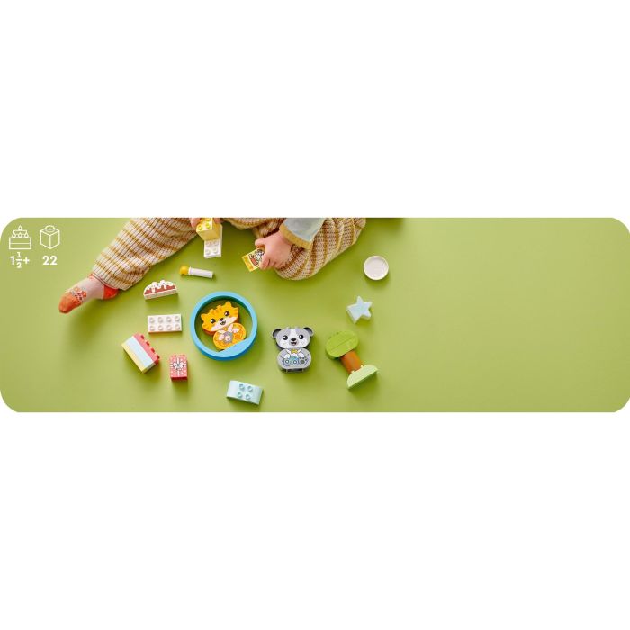 LEGO Mein erstes Hündchen & Kätzchen Juego de construcción 22 piezas 1.5 años 7