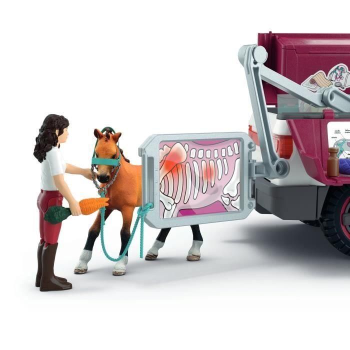 Set veterinario móvil con remolque, SCHLEICH 42704 Horse Club 5 Set veterinario móvil con remolque, SCHLEICH 42704 Horse Club 5