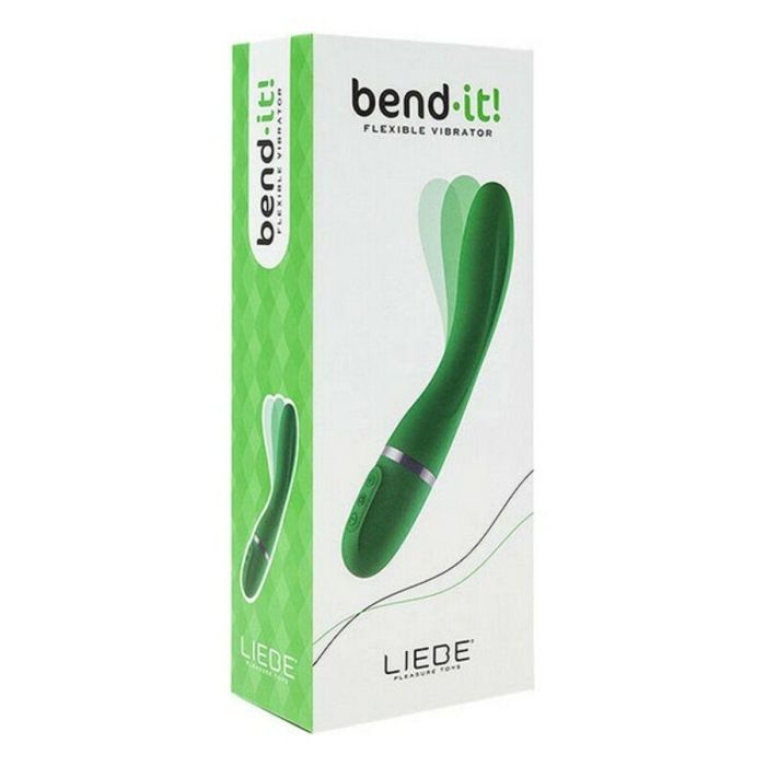 Vibrador Punto G Liebe Bend It Summer Verde 1 Vibrador Punto G Liebe Bend It Summer Verde 1