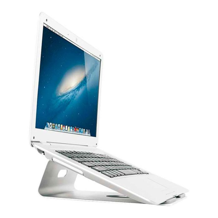 Logilink Soporte de Aluminio Ergonómico para Portátil y Tablet 11-15", Eleva Pantalla, Mejora Refrigeración, Antideslizante, hasta 5kg. 1
