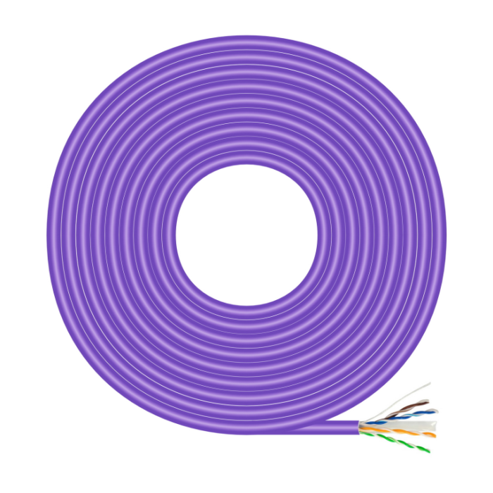 Bobina de Cable RJ45 AWG23 UTP Aisens A135-0747 Cat.6/ LSZH/ 100m/ Violeta Bobina de Cable RJ45 AWG23 UTP Aisens A135-0747 Cat.6/ LSZH/ 100m/ Violeta