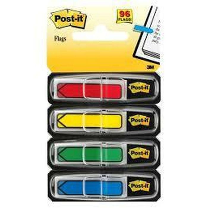 Set de Notas Adhesivas Post-it Index Multicolor 12 x 43,1 mm (6 Unidades) 1 Set de Notas Adhesivas Post-it Index Multicolor 12 x 43,1 mm (6 Unidades) 1