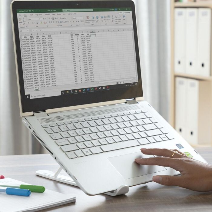 Soporte Plegable y Regulable para Portátil Flappot InnovaGoods 12