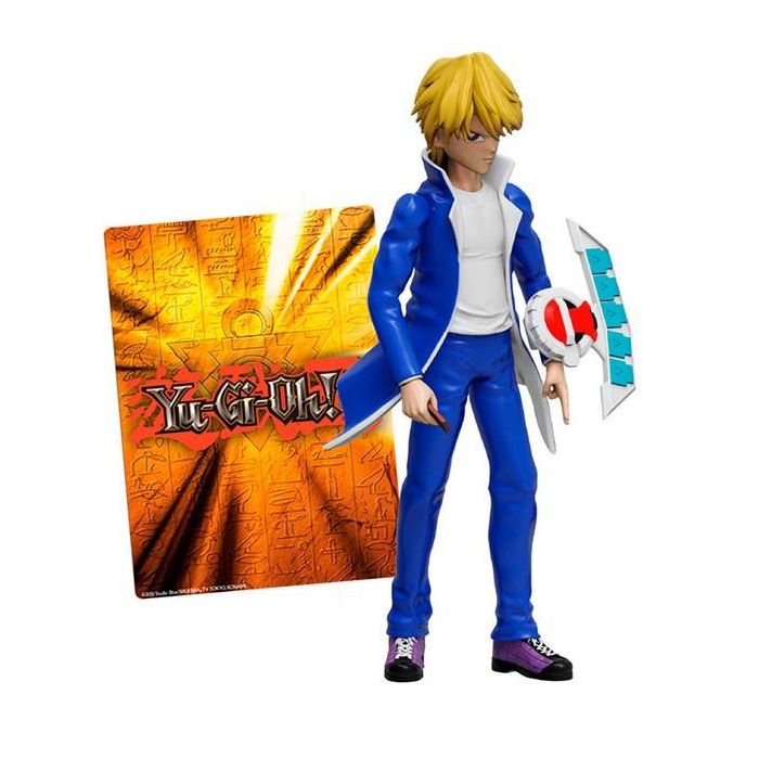 Bizak Figura Acción Yu-Gi-Oh! 13 cm 6 Puntos Articulación Personajes Principales DUEL DISK Tarjeta BONUS 2