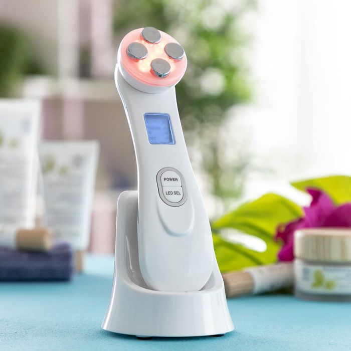 Masajeador Facial con Radiofrecuencia, Fototerapia y Electroestimulación Wace InnovaGoods 11