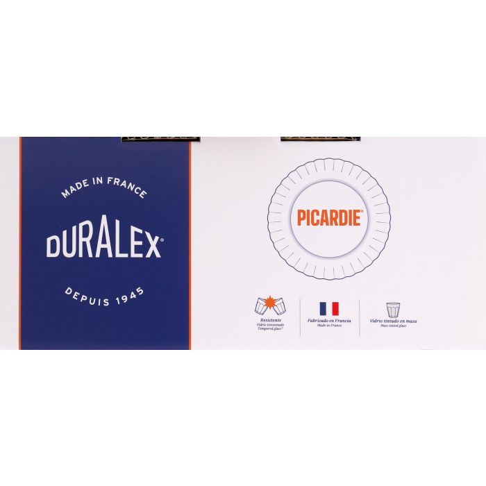 Vajilla Duralex Picardie Ambar 12 Piezas (2 Unidades) 3 Vajilla Duralex Picardie Ambar 12 Piezas (2 Unidades) 3