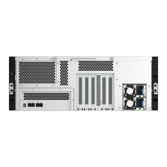 QNAP TL-R2400PES-RP 24 bahías 4U Rackmount Interfaz PCIe SATA JBOD Carcasa Expansión 2.5/3.5 pulgadas 8