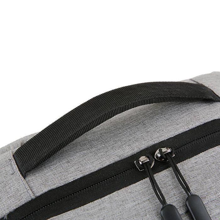 eSTUFF Mochila Cleveland para Portátil 15.6'' - Poliéster Ligero, Compartimento Acolchado, Puerto USB, Asa Trolley y Correas Acolchadas 9