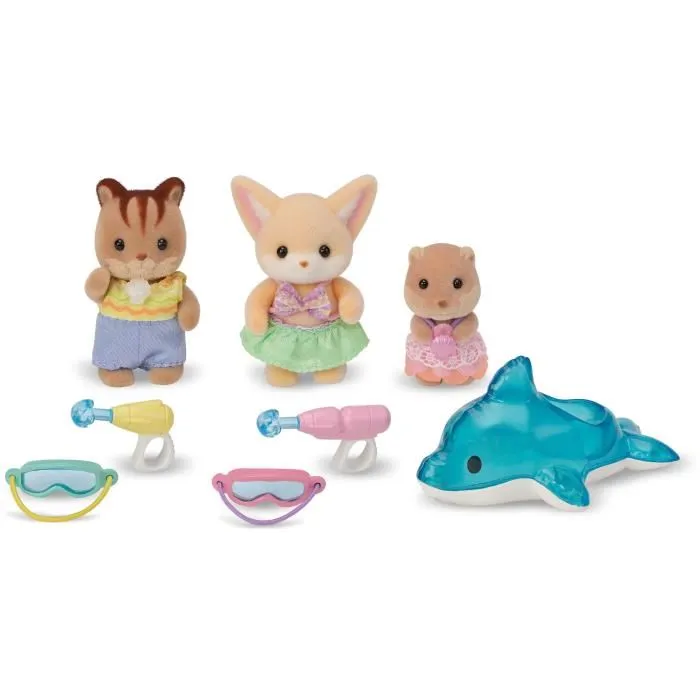 Sylvanian Families 5749 Trío de Bebés en la Piscina 2