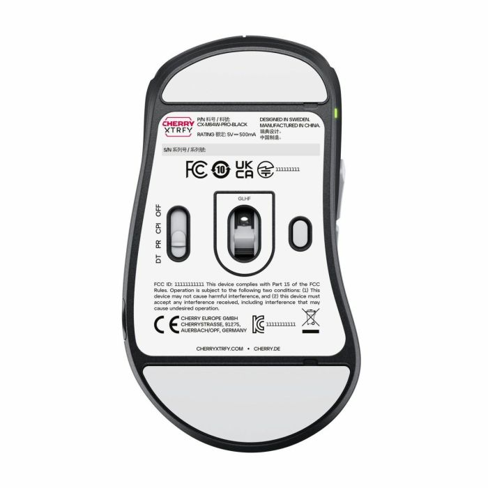 Cherry XTRFY CX-M64W-PRO-BLACK Wireless Maus 6 Cherry XTRFY CX-M64W-PRO-BLACK Wireless Maus 6