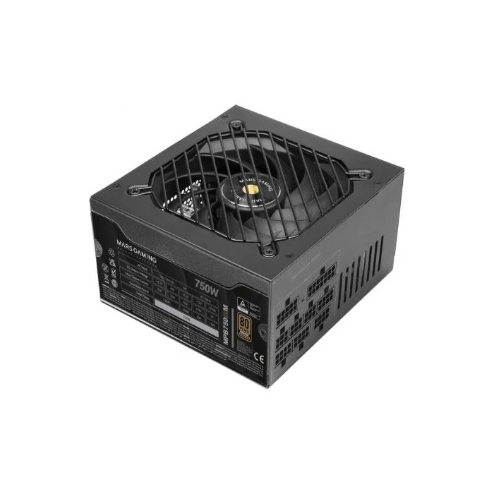 Mars Gaming Fuente de Alimentación MPB750SIM 750W 80 Plus Bronze Modular Ventilador 14cm