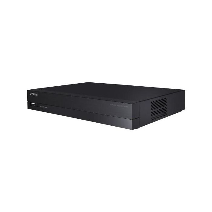 Hanwha Techwin XRN-420S Grabador NVR IP PoE 4 canales 4K 3840x2160 sin disco duro (0TB)