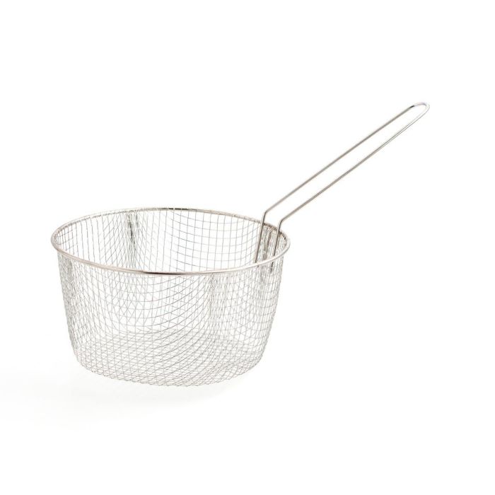 Quid Hydra Cazo con Cesta de Aluminio 18 cm Antiadherente Mango Baquelita Apto Inducción y Cocinas Lavavajillas 2