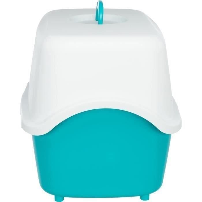 Caja de arena Vico TRIXIE - Aguamarina - Para gato 2 Caja de arena Vico TRIXIE - Aguamarina - Para gato 2