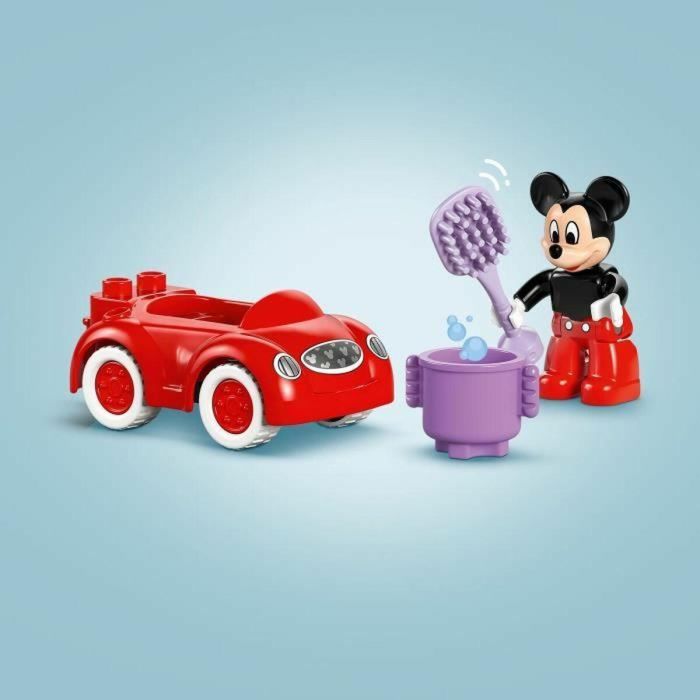 LEGO DUPLO | Disney 10454 Casa y coche de Mickey - Juego de construcción 2 años 4