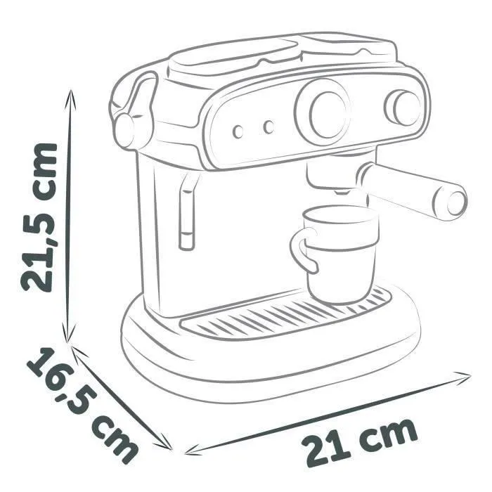 Smoby SMO3032163125129 Cafetera Espresso Juguete a partir de 3 años 4