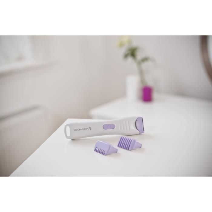 Remington BKT4000 Recortadora de Bikini Inalámbrica Uso Húmedo/Seco con Guías 2/4mm y 60 min Autonomía 3 Remington BKT4000 Recortadora de Bikini Inalámbrica Uso Húmedo/Seco con Guías 2/4mm y 60 min Autonomía 3