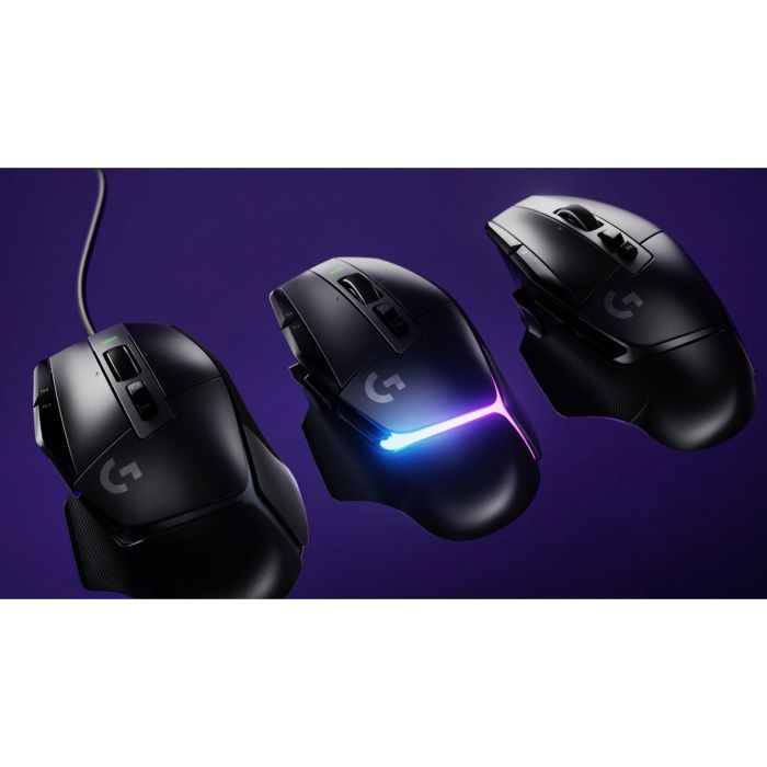 Logitech G502 X EER2 Ratón Óptico USB 25600 DPI Blanco para Gaming Diestros 13 Botones Programables 5