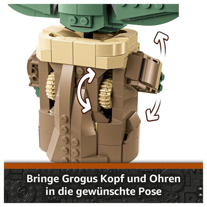 Lego Star Wars 75403 The Mandalorian Grogu y su cochecito - Set de construcción 10 años