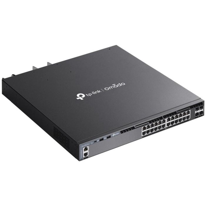 TP-Link SG6428XHP Switch Omada Gestionado L3, 24 Puertos Gigabit Ethernet PoE+, Montaje en Rack 3